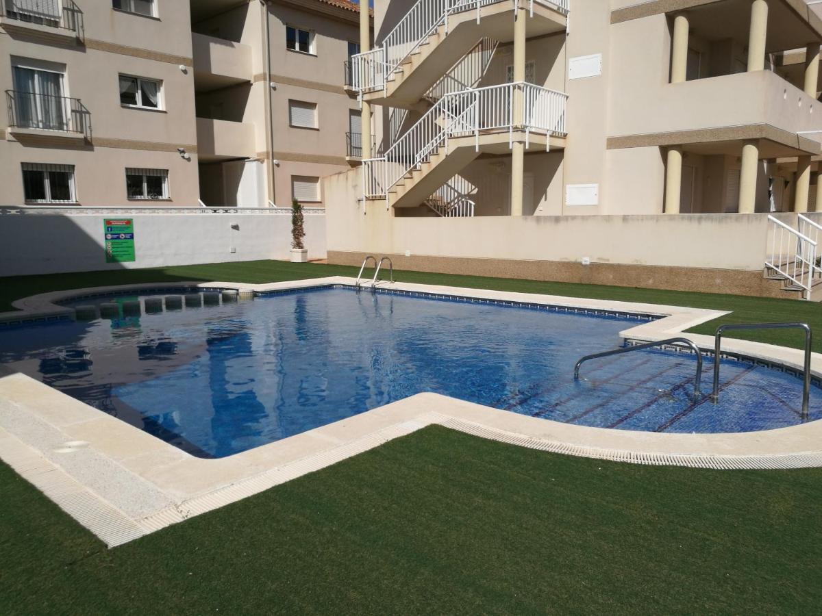 Apartamento Con Piscina Y Terraza Con Vista Al Mar Vinaros Exterior photo